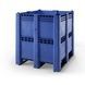 Контейнер Pallet Box (CL-3OR) NSC PE BK сплошной на полозах с углом для штабелирования 1300x1150x1250 мм Pallbox (CL-3R) SC (stacking corner) фото 1