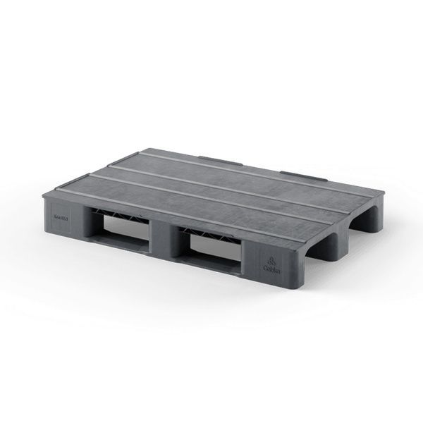 Поддон усиленный для стеллажного хранения, сплошной Eco E5.1 (CD-3R).R 1200x800 мм 981067 фото