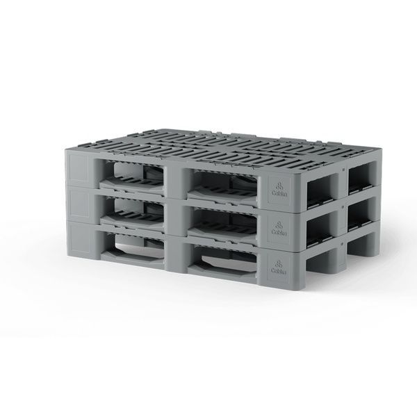 Поддон гигиенический для стеллажного хранения, перфорированный Hygienic H1 (OD-3CR) 1200x800 мм 981072 фото