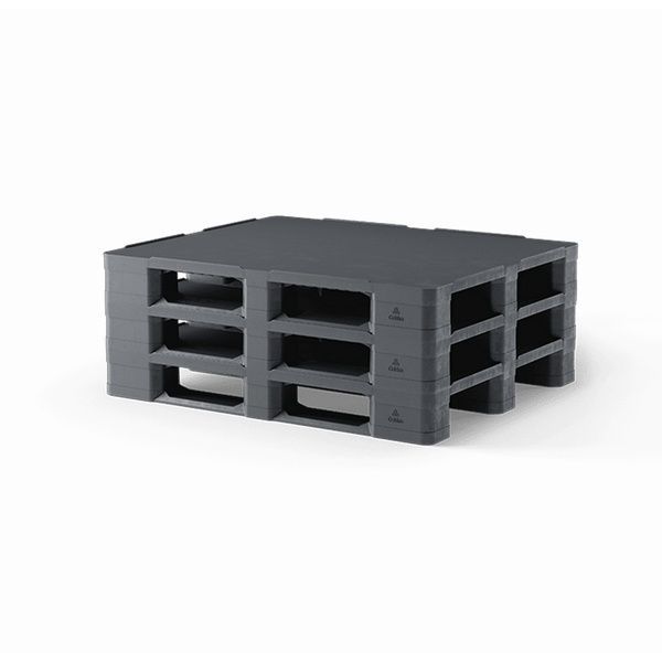 Піддон посилений для стелажного зберігання, суцільний Eco i5.1 (CD-3R) 1200х1000 мм 981074 фото