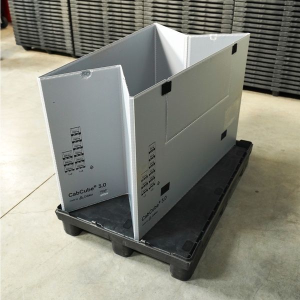 Контейнер разборный CabCube 3.0 (9F) 1235x830 мм CabCube 3.0 (9F) фото