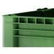 Контейнер Pallet Box (CL-3OR) NSC PE BK сплошной на 6-ти полозах 1300x1150x1250 мм Pallbox (CL-6OR) NSC (no stacking corner) фото 3