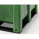 Контейнер Pallet Box (CL-3OR) NSC PE BK сплошной на 6-ти полозах 1300x1150x1250 мм Pallbox (CL-6OR) NSC (no stacking corner) фото 5